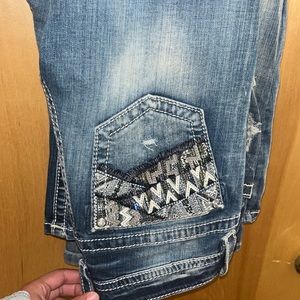 2 pairs of Miss Me Jeans